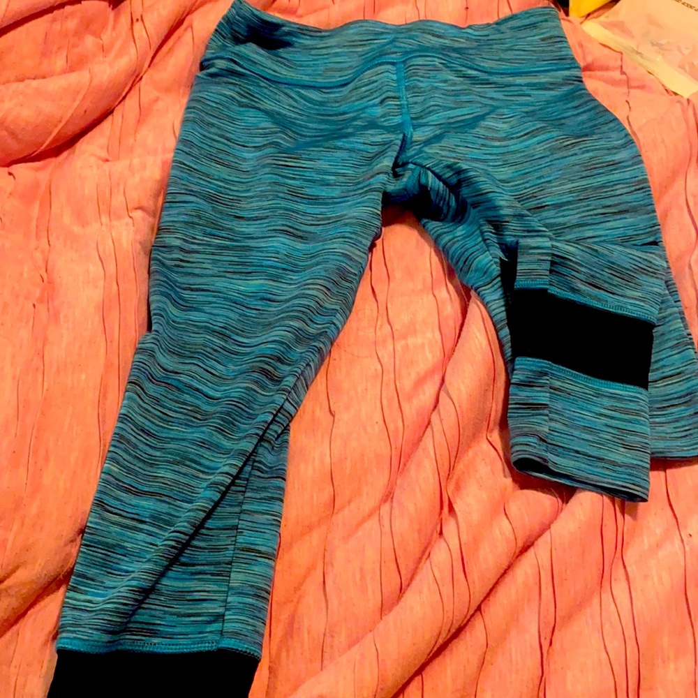 Blue F21 leggings